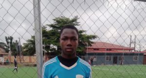 One-time Nigerian Teenage Striker Becomes An Indispensable Goalkeeper …Meet Abdulmalik Abdulazeez Opeyemi