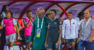 Pinnick Hails ‘Fabulous’ Falcons, Says NFF Will Prepare Team Adequately For World Cup