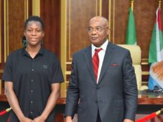 Governor Uzodimma Warmly Receives Chiamaka Nnadozie, Rewards Her, Five Others With N5 Million Each