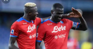 Sunday Oliseh Hails Osimhen’s Napoli Teammate, Says “He’s One Of The Best Ball Playing Defenders”