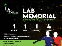 Iwaya Community To Witness First Edition Of Lab Memorial Football Carnival in Honor of Late Chief Layiwola Balogun