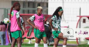 WAFCON 22: Super Falcons Back On Track As They Ease Past Botswana…Records First Win Of The Tournament
