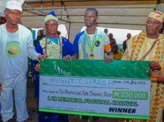 LAB Football Carnival Wraps Up As Mighty Stars Emerge Winners, High Chief Balogun Promises An Annual LAB Carnival