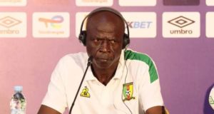 Super Falcons Were Not Stronger Than My Team, Cameroon’s Coach, Zabo Boasts Despite Defeat