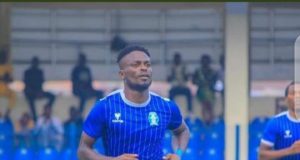 NPFL22: Moses Omoduemeke says “Thank you” To All Shooting Stars Fans