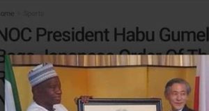 Japanese Recognition: ANFASSC Congratulates Nigerian Olympic Committee President