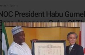 Japanese Recognition: ANFASSC Congratulates Nigerian Olympic Committee President