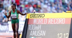 Nigeria Pillar Of Sports Congratulates Amusan, Brume On World Athletics Feats