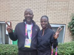 Birmingham 2022: Sunday Dare Receives Tobi Amusan After Oregon Heroics