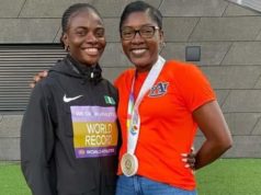 ‘My Lovely Coach, Second Mum, World Class Hurdler, Thank You For Everything’, Tobi Amusan Hails Lacena Clarke
