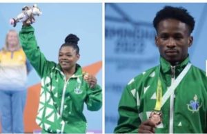 Nigeria Weightlifters Win Two More Medals As Folashade, Edidiong Clinch Gold, Bronze In Commonwealth Games, NWF President Dr Ibrahim Promises More Medals