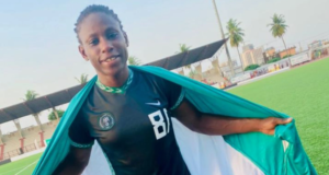 Ucheibe Christy Celebrates First International Goal For Super Falcons As She Seals Important Victory For Randy Waldrum