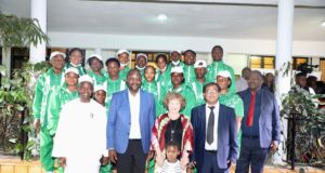 Dare, Gumel Harp on Discipline, Zero Tolerance for Doping As First Batch of Team Nigeria Athletes Depart for Birmingham