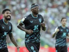 Umar Sadiq Net First La Liga Goal In 10-Man Almeria’s Draw Vs Elche
