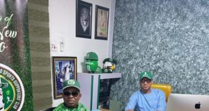 Wizkid’s Manager, Sunday Are Visits ANFASSC Secretariat