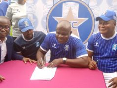 Just-In: Shooting Stars Unveil Gbenga Ogunbote As New Head Coach