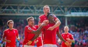 Taiwo Awoniyi Revels Historic Goal For Nottingham Forest In Win Against Westham United