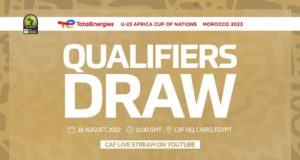 Morroco 2023: CAF Releases TotalEnergies U-23 AFCON Qualifiers Draw
