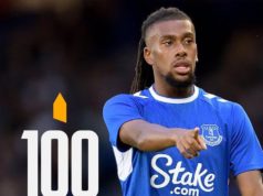 Alex Iwobi Celebrates 100th Everton Appearances Milestone Following Draw Against Nottingham Forest