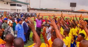 NNL 2021/22 : Governor Diri Charges Bayelsa United Ahead Of Cynosure Clash, Promises Double Winning Bonus For The Team