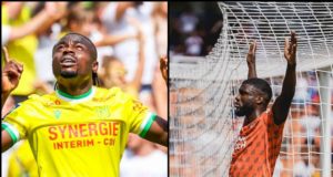 Ligue 1: Simon Grabs Goal And Assist In Nantes Win, Moffi Bags Brace For Lorient