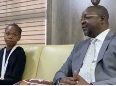 Sunday Dare Receives 11 Year Old Gymnastics Sensation, Stephanie Onusiriuka …Says She Is A Pride To Nigeria