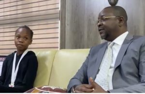 Sunday Dare Receives 11 Year Old Gymnastics Sensation, Stephanie Onusiriuka …Says She Is A Pride To Nigeria