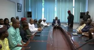 Sunday Dare Hailed For Success In Sports As Club Owners Association Pays Minister Courtesy Visit