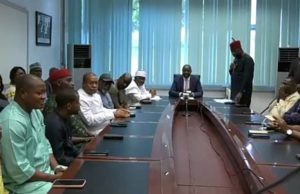 Sunday Dare Hailed For Success In Sports As Club Owners Association Pays Minister Courtesy Visit
