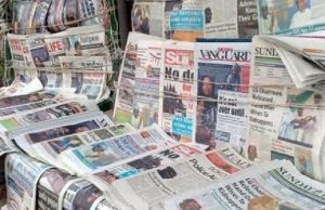 Nigerian Newspaper Sports Headlines for Wednesday August 22, 2022