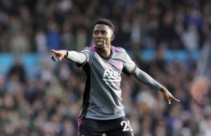 Ndidi Set To Feature In Game Against Nottingham Forest, Brendan Rodgers Confirms Midfielder’s Availability