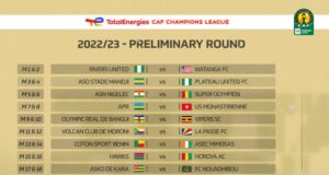 2022-23 TotalEnergies CAF Champions League: Rivers United Set To Play Watanga FC As Season Kicks Off This Weekend