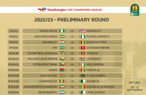 2022-23 TotalEnergies CAF Champions League: Rivers United Set To Play Watanga FC As Season Kicks Off This Weekend