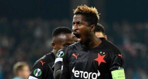 Peter Olayinka Bags Slavia Praha’s European Goal Record Following Draw Against Sivasspor