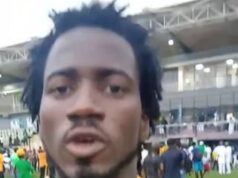 Kwara United Winger Muritala Lawal Appreciates Mobolaji Johnson Arena pitch After 3-0 Win Against AS Douanes