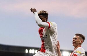 Peter Olayinka Reacts After Making European History With Slavia Praha