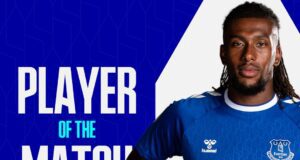 Alex Iwobi Stars As Everton Records First Win Of The Season, Grabs MOTM Award