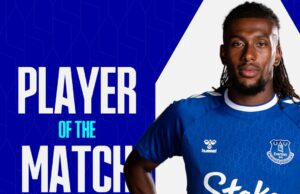 Alex Iwobi Stars As Everton Records First Win Of The Season, Grabs MOTM Award