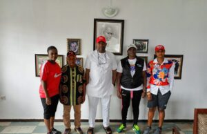 Awka Angels Pays Courtesy Call To Anambra FA Chairman