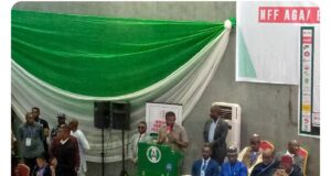 #Nffelections22: Edo State Deputy Governor Says No To Threat, Declares “I’m One Of You” At NFF Elective Congress
