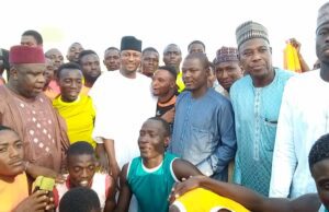 APC FLAG BEARER DR DIKKO UMAR RADDA VISIT STATE HOMEGROWN PLAYERS CURRENTLY ONGOING SCREENING EXERCISE