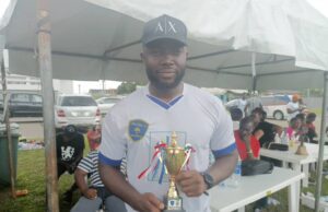 2022 IASC Unity Cup: POTM Winner, Emeka Nwankwo Excited Over Sublime Goal Against HiQ Auto Centre..Warns Rivals To Be Wary Of Team John Max