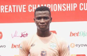 The Creative Championship Cup: Valiant FC Saheed Ahmed Dedicates MOTM Award To Team…Charges Teammates To Build On Momentum As Thier First League Victory Search Goes On
