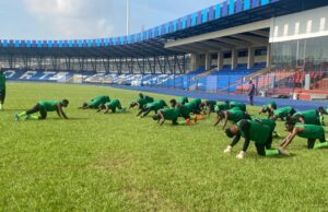 Olympic Eagles Intensify Training Ahead Of Tanzania Clash