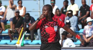 Cynthia Ishimwe Makes History As First Woman To Officiate At Beach Soccer AFCON