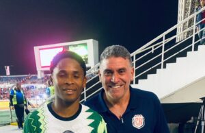 Dominion Ohaka Shines As Under-Strength Super Eagles Lost 0-2 To Costa Rica …”He’s Going To Be A Future Star, “Says Costa Rica Coach