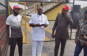 Enugu Rangers Management Pays Gen. Chikelue Iloenyosi Courtesy Visit