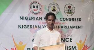 Gafar Olawale Liameed, Honoured By National Youth Congress Of Nigeria