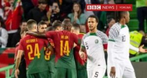 Portugal 4-0 Nigeria: Lacklustre Super Eagles Thrashed In Lisbon