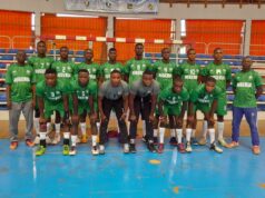 Nigeria Underage Male Handball Teams In The Finals Of IHF Trophy Tournament for Africa Zone 3 in Abidjan, Ivory Coast